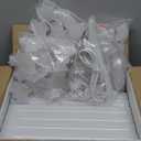 Hexagon Garage Light: Upgraded 10-100% Dimmable LED Garage Hexagon Lights, 48 Packs LED Light, 52800LM Super Bright Hexagon Lights for Garage Gym Basement Hair Salon (White)