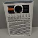 Air Purifiers for Home Large Room, Cover Up to 2400 Ft with True HEPA Filter, Smart Mode, PM2.5 Air Quality Display, 22dB Sleep Mode, Aromatherapy with 2X-Purification & 360Air Outlet, HAP603, White