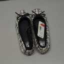 Delicato Bow Woven Ballet Flats, Size 6