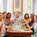 DARUNAXY 30th Birthday Party Decorations, Vintage Back in 1996 Poster Acrylic Sign with Stand 30 Year Old Party Supplies for Men& Women Vintage 1996 Table Decor 30th Anniversary Class Reunion Gifts