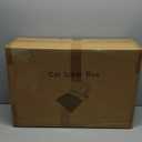 Suzzipaws Non-Sticky Coated Stainless Steel Cat Litter Box with Lid Extra Large Litter Box for Big Cats XL Metal Litter Pan Tray with High Wall Sides Enclosure, Anti-Leakage, Easy Cleaning