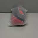 Dog Coat, Dog Jacket for Large Dogs with Harness Built in, Warm Pet Winter Coat Zip Up Snow Jacket with Furry Collar for Boston Terrier, French Bulldogs, Red L