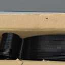 ABHENG 50 Pack Clothes Hangers, Non Slip Heavy Duty Plastic Hangers, Space Saving All-in-One Garment Hangers for Dresses Suits Jeans Knits, Hold Up to 11 LB Dry & Wet, 16.4" x 8.3", Black, UAPY0850B