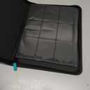 9 Pocket Card Binder, Premium Zip Trading Card Binder, 720 Double Sided Pocket PU Card Collection Binder, Collector Card Album, Card Folder for MTG, TCG, Sports Cards, Game Cards (LAKE BLUE)