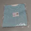 storeofbaby Girls T-Shirts Green Short Sleeve Tops Casual Round Neck Tunic Tee (M)