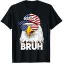 America T-shirt, Black, Kids 4