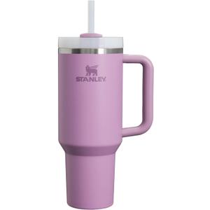 STANLEY Quencher H2.0 Tumbler with Handle and Straw 40 oz | Flowstate 3-Position Lid | Cup Holder Compatible for Travel | Insulated Stainless Steel Cup | BPA-Free | Lilac
