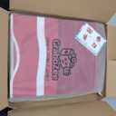 Extra Large Toy Box Chest, Collapsible Storage Organizer with Lids, Sturdy Cartoons Toybox for Boys Girls, 26"x13"x16" Kids Storage Bin Box Baskets for Living Room, Playroom, Nursery (Cherry Red)