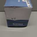 SUSTEAS Stove Top Whistling Tea Kettle - Food Grade Stainless Steel Teakettle Teapot with Cool Touch Ergonomic Handle, With 1 Silicone Pinch Mitt Included, 2.64 Quart(WHITE)