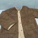 PRETTYGARDEN Women's 2026 Winter Coats Long Sleeve Button up Fuzzy Sherpa Fleece Jackets Outerwear Fall Fashion Clothes, Large