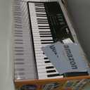 RockJam 61-Key Compact Keyboard Piano with LED Display, Keynote Stickers & Lessons