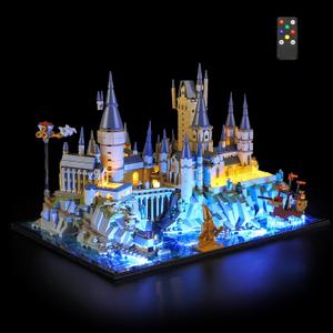 LIGHTAILING Led Light for Lego-76419 Hogwarts Castle and Grounds  Easy Install, Hidden Wiring, Home Decor & Gift-Ready :Remote-Control Version(Model Not Included)
