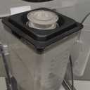 Commercial Blender for Smoothies 2200W With Soundproof Cover, 2200 ML, 15 Speeds, 6-leaves Stainless Steel Blade,Heavy Duty Blender for Restaurant, Smoothie,Ice Crush,Shakes, 9.5"D x 9"W x 19.7"H (Black)