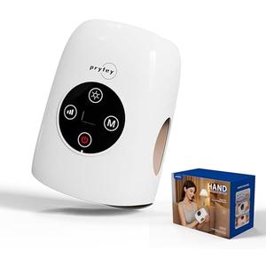 Hand Massager, Cordless Hand Massager for Arthritis and Carpal Tunnel, 9 Modes 9 Intensities Hand Massage, Relaxation Gift for Parents Men Women, White