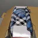 HomeMate Electric Blanket Heated Full Size - 72x84 Ultra Soft Cozy Flannel Heating Blanket with 10 Fast Heat Levels 8 Hours Auto Off Over-Heated Protection ETL Certification Keep Warm in Home Office (Rhombus Cyan)