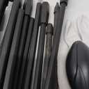 2 Pack Garden Trellis for Climbing Plants, Garden Trellis Rustproof Plastic Coated Metal Plant Support for Vegetables, Vines and Rose Bushes (4.0 FT)