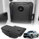 Bed Cargo Partition Storage Bin with Code Lock Compatible with Ford Maverick XL 2022 2023 2024 2025| Code Lock Security Rear Side-Mounted Storage Bin |ABS Cargo Partition Accessories