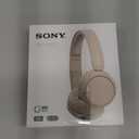 Sony WH-CH520 Wireless Headphones Bluetooth On-Ear Headset with Microphone, Cappuccino 
