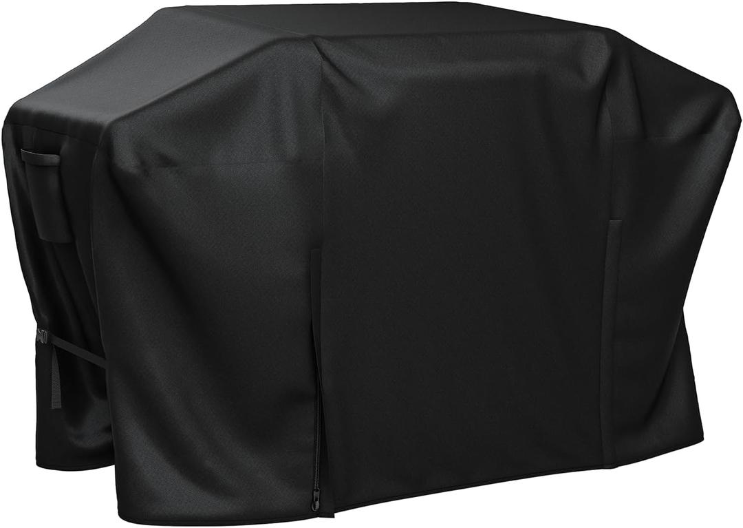 SHINESTAR Griddle Cover for Blackstone 36 Inch Culinary Series, Heavy Duty Waterproof 5441 Flat Top Gas Grill Cover with Large Air Vent, Click-Close Straps, Handle and Zipper, Black