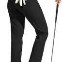 Willit Women's Golf Pants Hiking Pants Quick Dry Lightweight Outdoor Casual Pants with Pockets Water Resistant, Size: 10