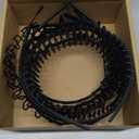 WOVOWOVO Plastic Hair Bands with Teeth, 10 Packs Headbands for Women Girls Teens (Style Black)