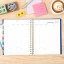 AT-A-GLANCE 2026 Planner, Weekly & Monthly, 7" x 8.75", Medium, Harmony, Denim (1099-805-20-26)