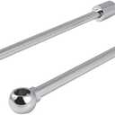 Kingston Brass CC411 Tub Supply Line Wall Support for CC46x, CC47x, CC48x, Polished Chrome