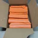 Ultrasac Heavy Duty 55 Gallon Orange Trash Bags - (Value 50 Pack) - 1.5 MIL equivalent Industrial Strength Plastic 37" x 54" for 50-55 Gal Cans -Fits Toter, Rubbermaid Brute, Carlislie Bronco etc.