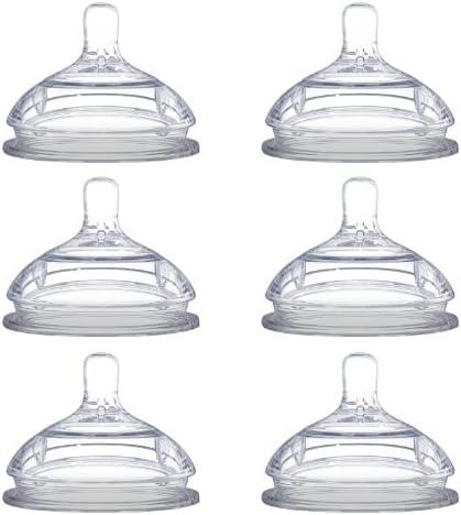 Comotomo Replacement Nipples, Medium Flow - 2 Count, 3 Packs