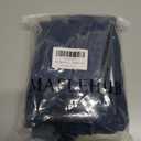 MapleHub Plus Size Women's Ripped Denim Jean Shorts High Waisted Stretchy Folded Hem Short Jeans (Dark Blue 2)