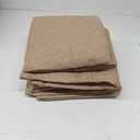 Buryeah 2 Set RV Dinette Cushion Covers Booth Set Furniture Protector for Sofa Seat Camper Car Couch, 2 Backrest and 2 Bench Cover (Khaki)