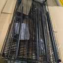 IZEUK Garage Shelving Wide Storage Shelves 5 Tier Metal Shelves 4000 LBS Heavy Duty Adjustable Utility Shelf Rack Black 23.6" D x 53.1" W x 73.6" H