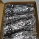 Ravinte 30 Pack | 6'' Curved Cabinet Pulls Matte Black Kitchen Drawer Pulls Arch Cabinet Handles 6”Length, 3.75” Hole Center