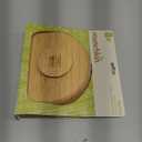 Munchkin Bambou Divided Suction Plate - Eco-Friendly Bamboo Dinnerware for Babies and Toddlers