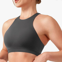 YEOREO CoreFlex Racerback Sports Bras for Women Grey Marble, Small(4/6)