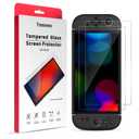 TRANSNOVO Tempered Glass Screen Protector Compatible with Nintendo Switch 2 2025 [9H Hardness], Bubble-Free, Anti-Scratch, HD Clear, Touch Sensitive, Shatterproof Cover Skin Accessories [2-Pack]