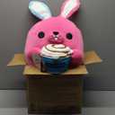 ZURU Snackles (Cinnabon Bunny Super Sized 14 inch Plush by ZURU, Ultra Soft Plush, Collectible Plush with Real Licensed Brands, Stuffed Animal