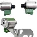 2 Pcs Transmission Shift Solenoid S1 & S2 & SL 35250-12010 35250-12020 35250-12030 Compatible with 2003-2006 Toyota Corolla 1.8L Matrix A245E A246E