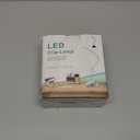 Clip on Light,9 Brightness+5 Color Rechargeable Desk Lamp,4000mAh Battery Operated Lights,450 Lumen 48 LED Desk Lamp with Clamp Light,Cordless Reading Lamps for Bed/Headboard/Bedside Table (Black)