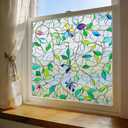 GOODKIKY Window Film, Frosted Privacy, One Way Tint, UV Block, Heat Insulation, Anti-Glare, Static Cling, Renter Friendly for Home Bathroom Door