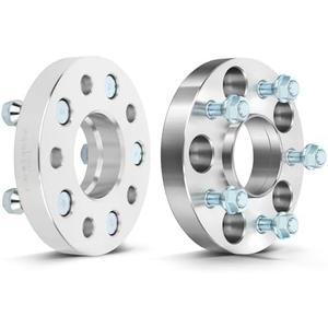 ECCPP 2PCS 1 inch Hubcentric Wheel Spacers 5x4.75 to 5x4.75 Fit for 1982-1991 for GMC S15 1990-2005 for GMC Jimmy 1968-2013 for Chevrolet Corvette with 12x1.5 Studs