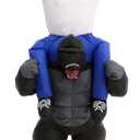 HSCTEK Adult Inflatable Gorilla Piggy Back Rider Costume (Large, Black)