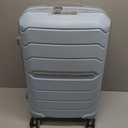 Samsonite Freeform Hardside Carry-On Luggage with Spinner Wheels - Hardshell Suitcase - TSA, Airline-Approved - Expandable Hard Shell, Smooth Rolling Wheels for Lightweight Travel - Sky Blue