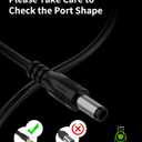 VHBW 42V 2A Electric Bike Charger for DYU D3F, King750, A1F, FF500, C2, C3, C5, C6, C6 Pro Fast Battery Charger with LED Indicator & Safety Protection