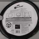 Plasticolor 006789R01 RAM Larger-Sized Truck Gray Ram Logo Steering Wheel Cover