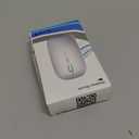 Wireless Bluetooth Mouse Rechargeable Long Lasting Dual Mode - BT 5.2 & 2.4G Silent RGB LED Mice, Slim Portable Ergonomic Mouse for Laptop/PC/Tablet/MacBook/iPad/Apple Devices(Black)