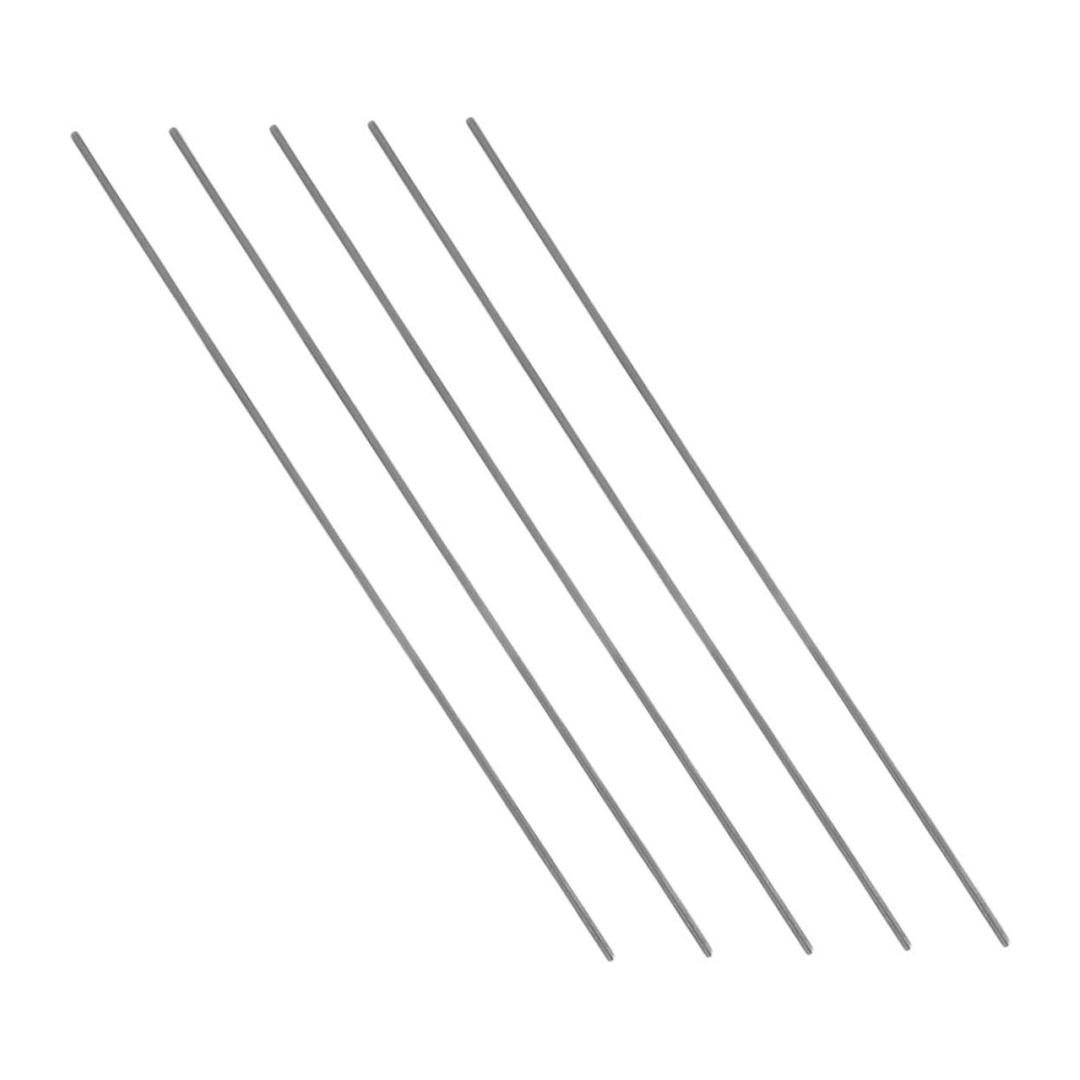 5pcs Heat Resistant Tungsten Wire Durable Jewelry Hanging Burn Wire for Pottery Kiln Firing Tools Diameter High Temperature Endurance for Crafting and Sculpting