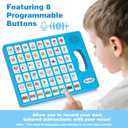 Joyreal AAC Device for Autism, Non Verbal Communication Tools for Speech Therapy & Stroke Rehab. Communication Tablet, Autism Talking Aids with 8 Programmable Buttons & Adjustable Volume