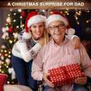 From Daughter to Dad Gift - Meaningful Father Daughter Keepsake Metal Sign with Emotional Message, Sentimental Just Because Gift for Father, Appreciation Thank You Dad Message, Wall Hanging Display