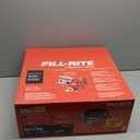 Fill-Rite RD1212NH 12V 12 GPM Portable Fuel Transfer Pump w/Discharge Hose, Manual Nozzle, Power Cable, & Suction Hose